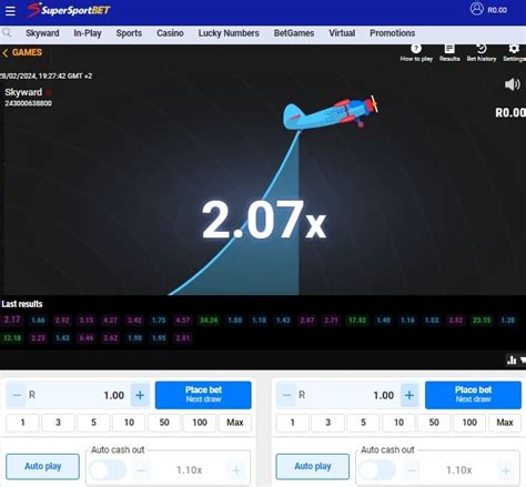 SuperSportBet Skyward Game Guide .